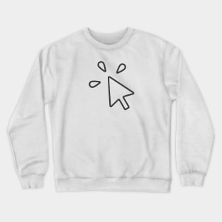 Computer Mouse Click Crewneck Sweatshirt